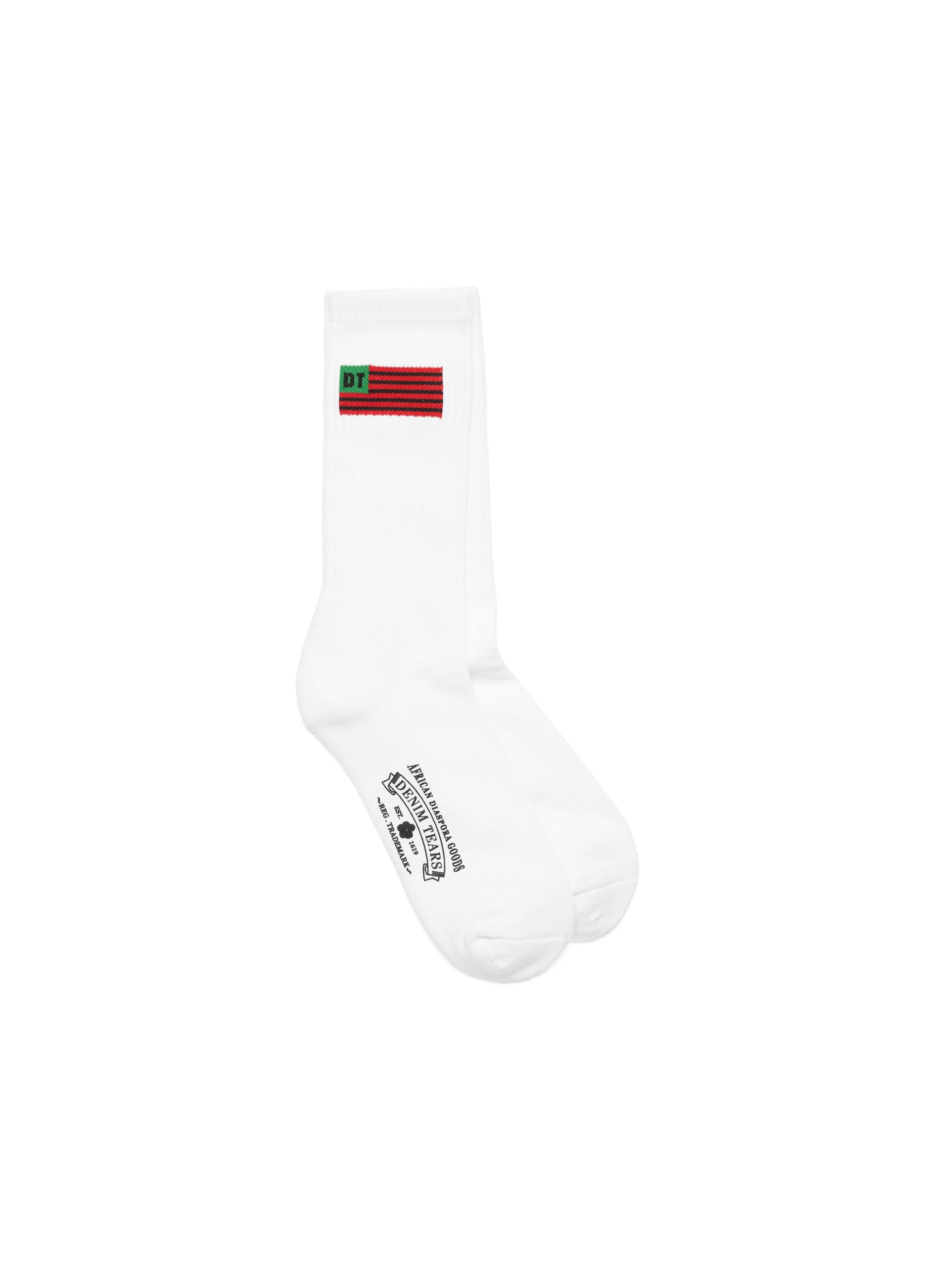 1619FLAGSOCKS_WHITE_SINGLE