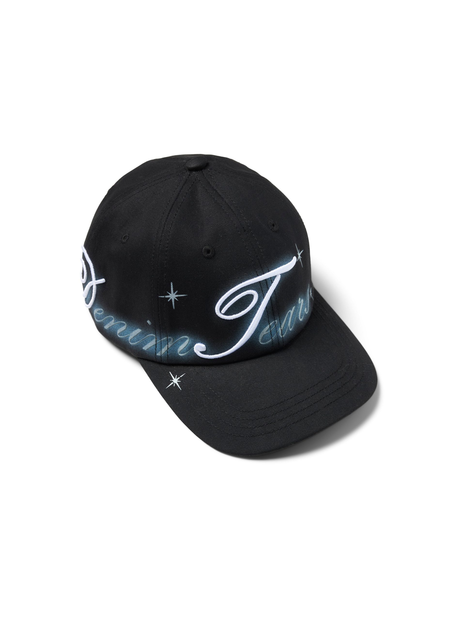 AirbrushedDTLogoCap_BLACK_3Q